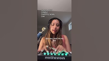Thumbnail of Writing a SONG with the first 4 THINGS I SEE✍️🎶