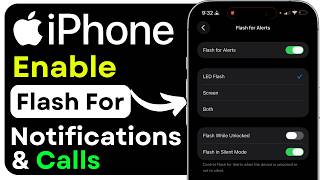 iPhone LED Flash Notifications 🔥 Flash Alert for Calls & Messages ON Easily | iOS 26 Hidden Settings Net Worth