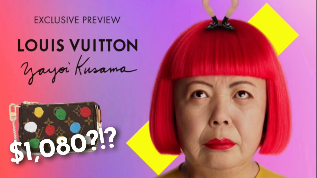 Louis Vuitton ❤️ Yayoi Kusama Unboxing! Painted Dots MONOGRAM BB Bandeau  #vlog LV X YK collaboration 