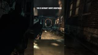 Até o Batman sente medo.... #EspantalhoArkhamAsylum, #games, #Batman ArkhamAsylum
