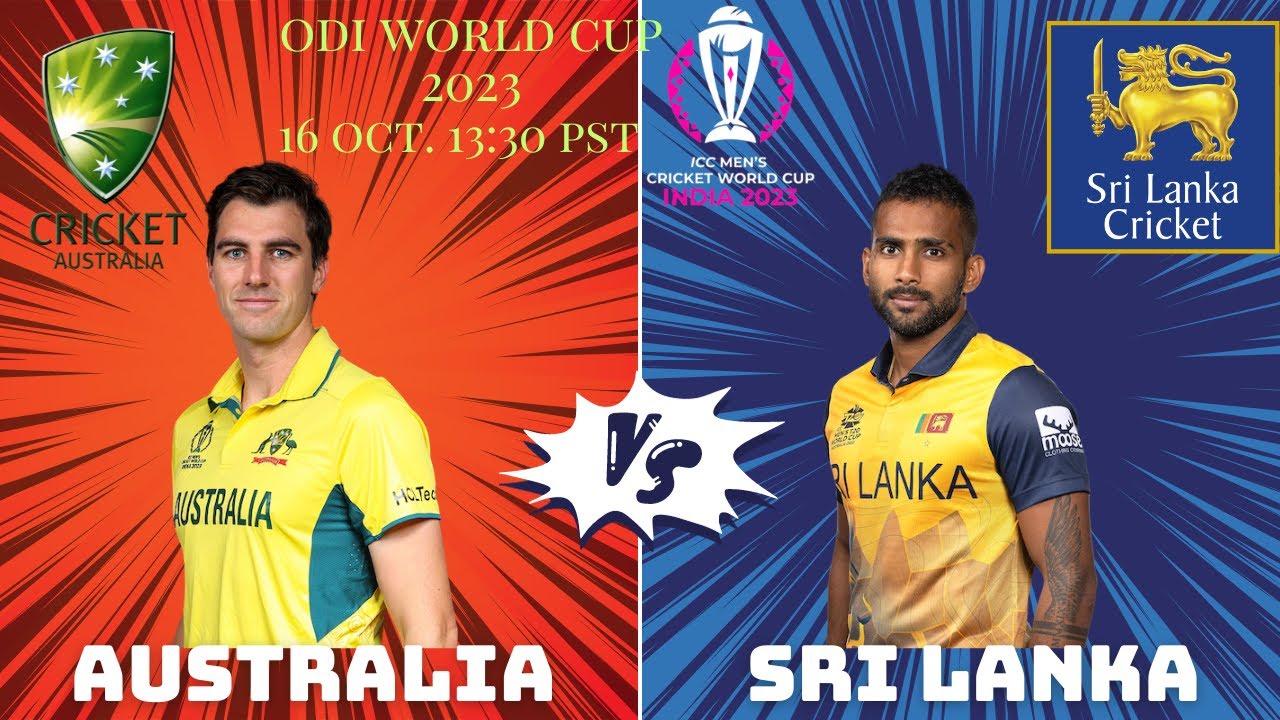 Australia vs Sri Lanka, ODI World Cup 2023 Match Live from BRSABVE