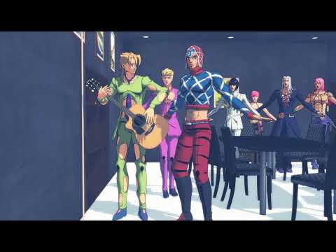 【ジョジョMMD】5部のハンマーギター