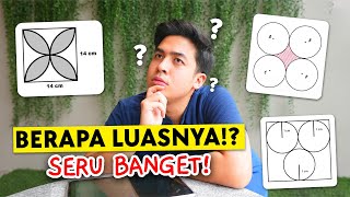 GIMANA CARI LUAS LINGKARAN & PERSEGI INI!? SERU BANGET!! | Jerome Polin