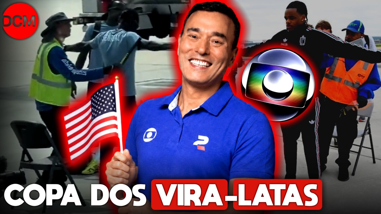 APRESENTADOR DA GLOBO CHAMA BRASIL DE 'BANANÃO' E EXALTA EUA NA COPA