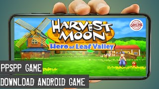 Harvest Moon Leaf Of Valley Game Download For Android phone || High Graphics screenshot 5