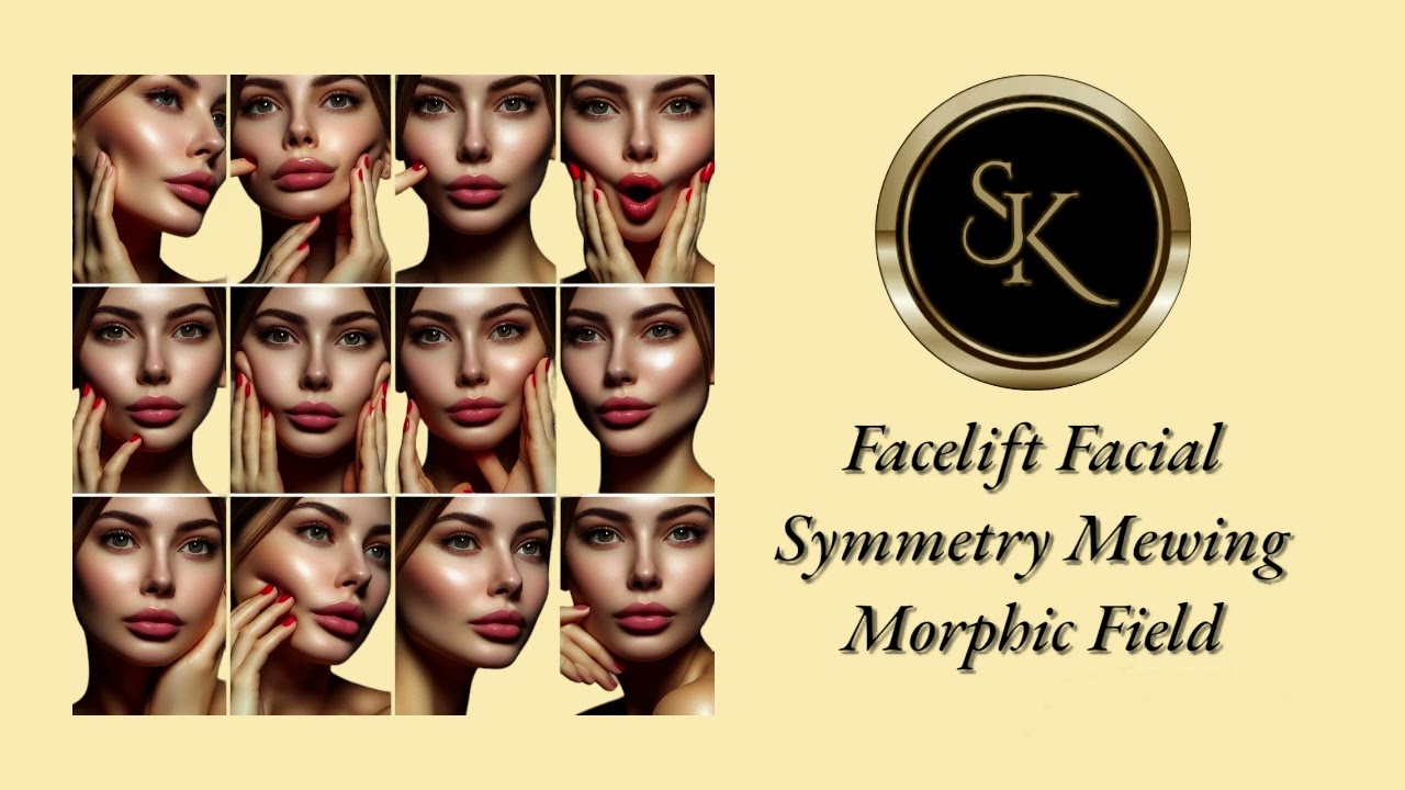Facelift Facial Symmetry Mewing Morphic Field