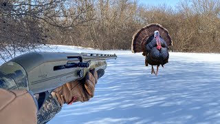 EPIC Turkey Hunting in The Snow! (CATCH CLEAN COOK)