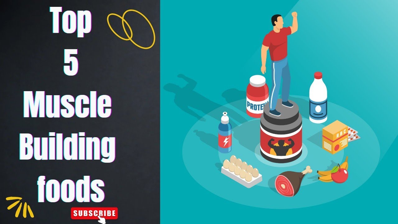 5 Foods To Help You Build Muscle Fast|High Protein Foods|Food Rich In ...