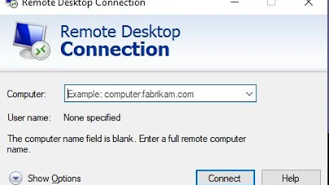 How to activate the local computer microphone in Remote Desktop Connection.