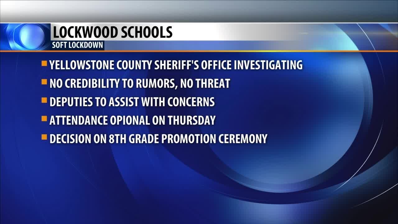 Lockwood schools go on soft lockdown YouTube