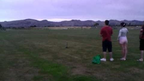 Estes Customizer Rocket #55 Launch 201012261830