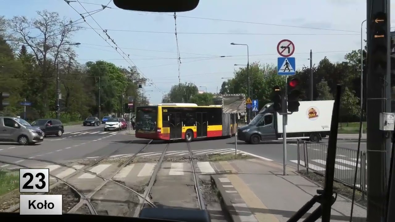 Tramwaje Warszawa 2025 Linia 23