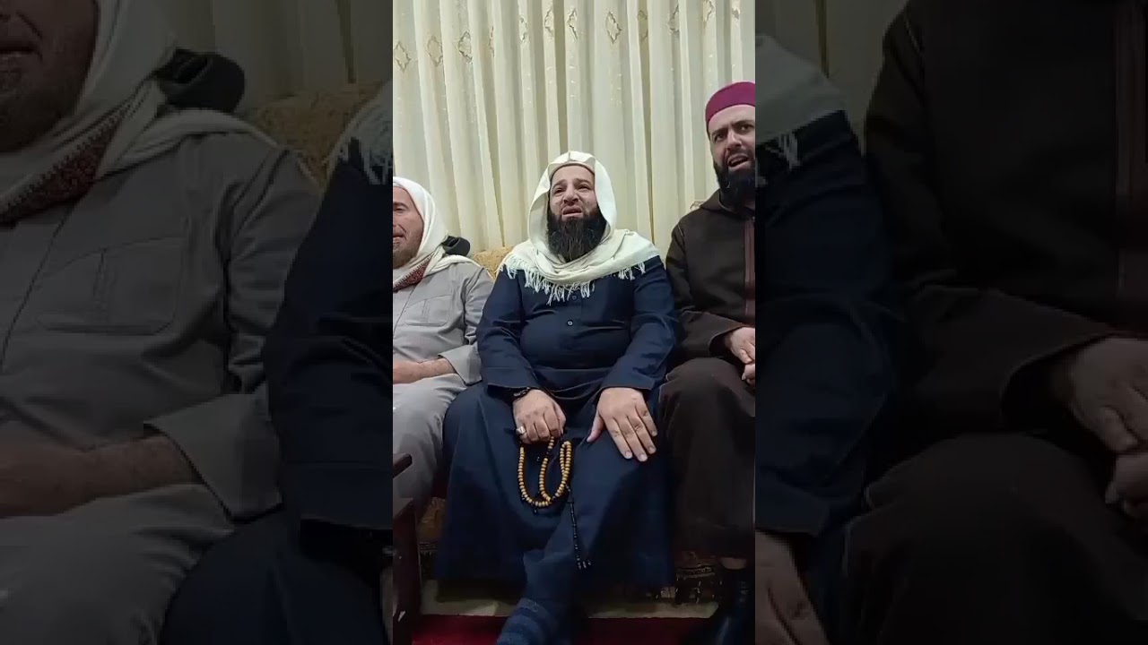 من منزل أخونا الشيخ محمد أبو الخير الضامن في بلدة حاتم بمحافظة اربد .