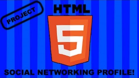 HTML5 project - Social networking profile: Codecademy