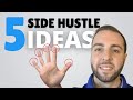 The 5 BEST Side Hustle Ideas in 2022 To Make Money Online