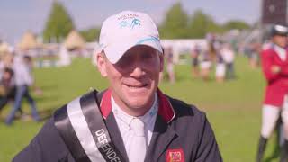 Oliver Townend becomes a three-time Burghley Horse Trials champion! by Beat Media Group 1,045 views 8 months ago 2 minutes, 19 seconds