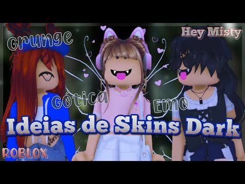 IDEIAS de SKINS (Roblox) Gastando Robux, gastando pouco, médio e bastante -  Hey Misty 