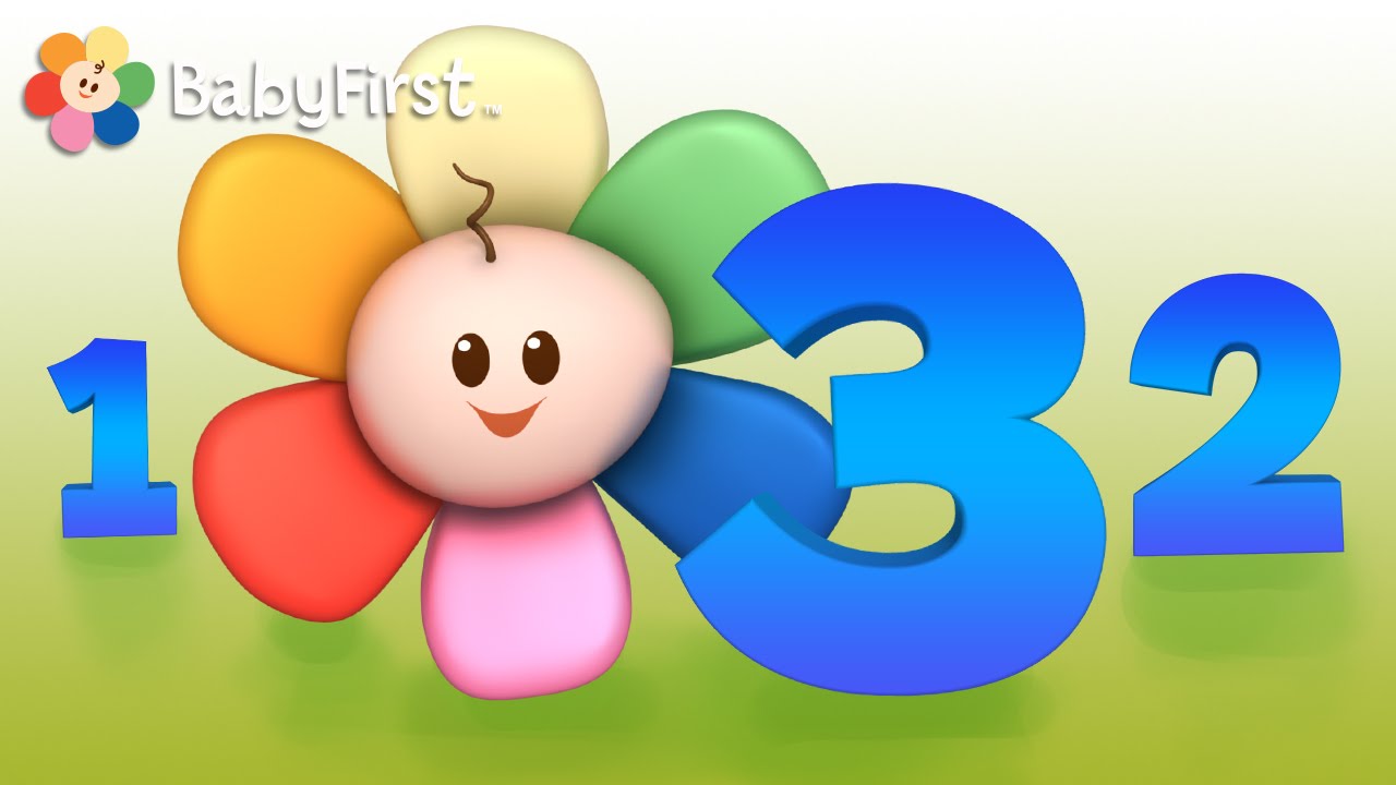Wie man zählt | Zahlen und zählen lernen, für Babies und Kleinkinder, von BabyFirst