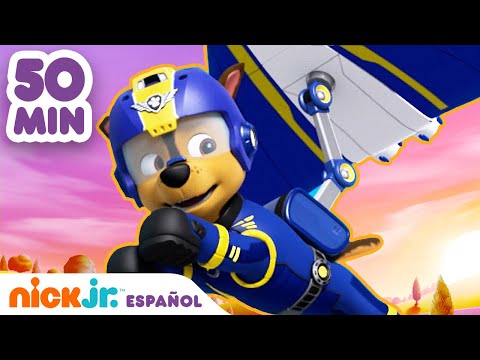 Paw Patrol, Patrulla de cachorros | 50 MIN de diversión SIN PARAR | Nick Jr. En Español