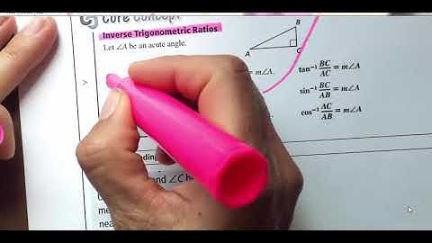 9 6 solving right triangles