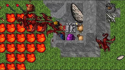 Dura (Tibia) - Dragon Lord Raid panic death