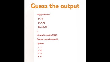 Daily Java interview questions | java interview questions and answers #java #shorts