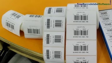Create and print multiple copies of same barcode labels