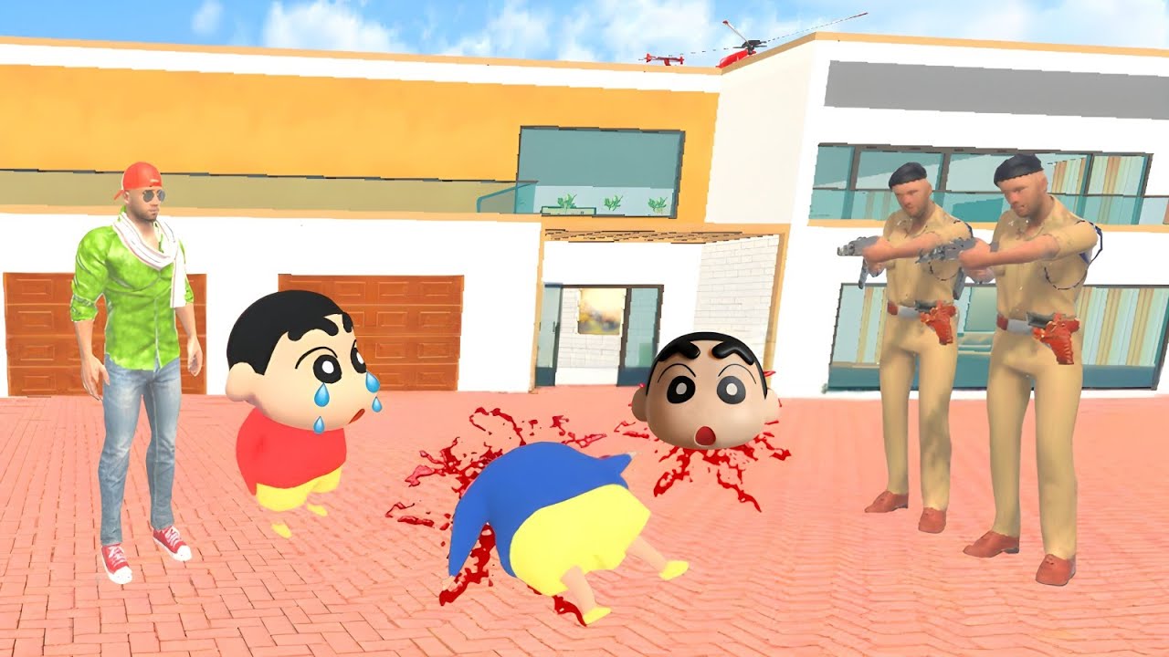 😱 Jack & Shinchan Found Phinchan Body Parts 😭 in Indian Theft Auto Simulator | New Update 🤩💥