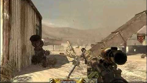 Call Of Duty Modern Warfare 2 quick scope & throwing knife kills