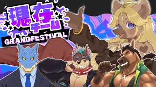 【スプラ3】ケモVの先輩方とイカ！【#新人vtuber】