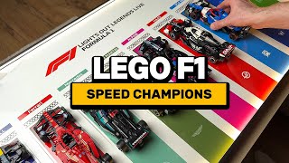 Awesome LEGO F1 Collection Review / Win LED Wall Frame! Free to Enter Giveaway.