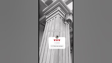 Mẫu cột vuông đẹp không thể chê được luôn mọi người ạ ❤️ #tienthoxay #nhadep #constructionchannel
