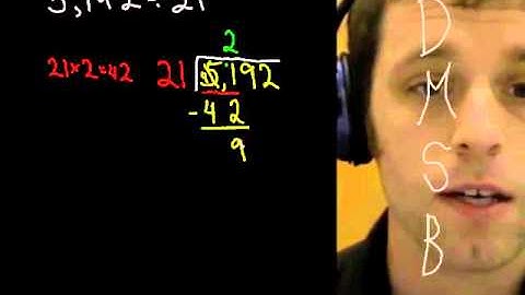 long division double digit