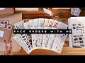 pack orders with me ✷ shop launch/reopening, asmr paper sounds, no mid-roll ads
