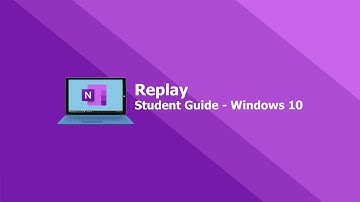 Class Notebook for Students - Replay on Windows 10