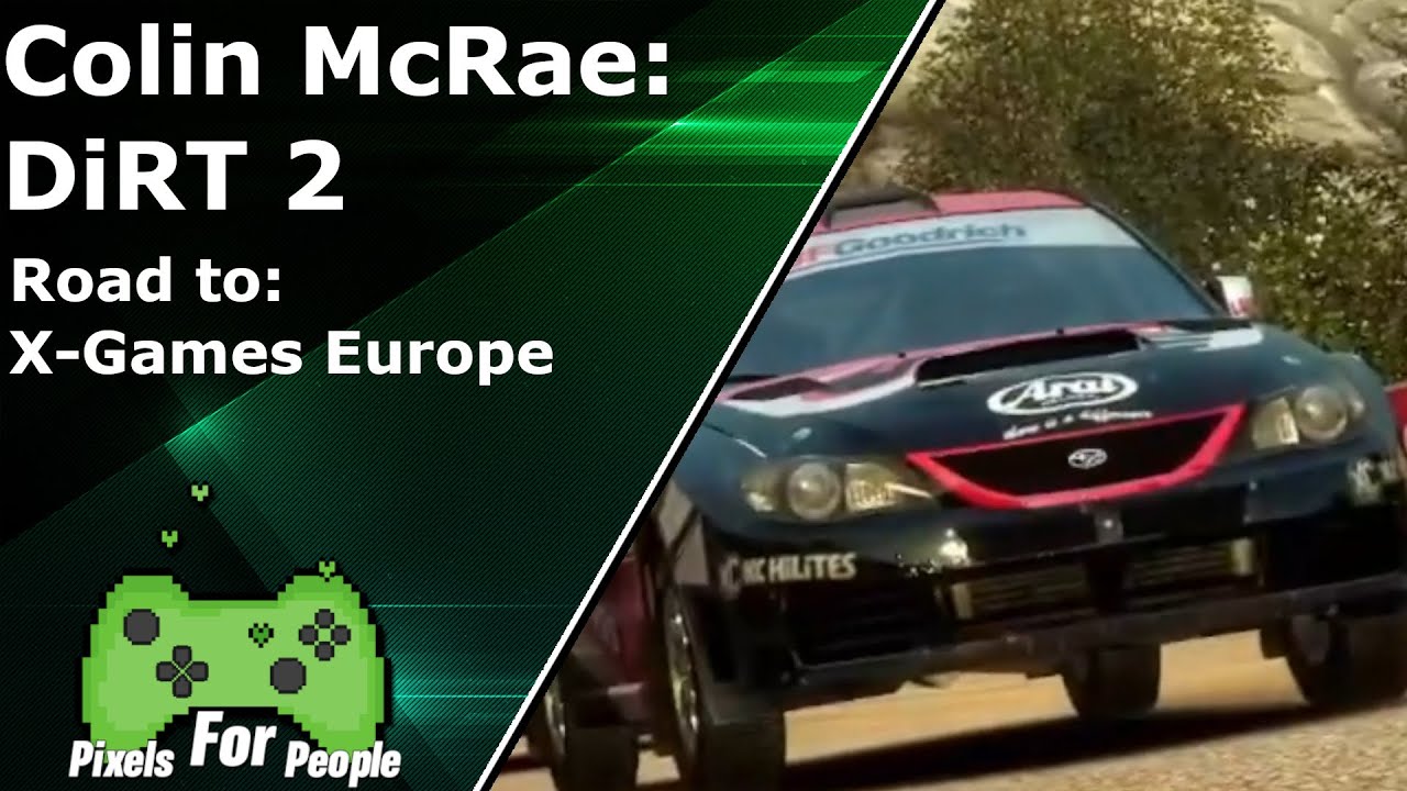 Pixels for People 2023 - Colin McRae: DiRT 2 (Road to: X-Games Europe) by ViperRaces