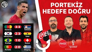 Brezilya 1 - 0 İsviçre, Portekiz 2 - 0 Uruguay, Kamerun 3-3 Sırbistan, G.Kore 2-3 Gana | Coca - Cola