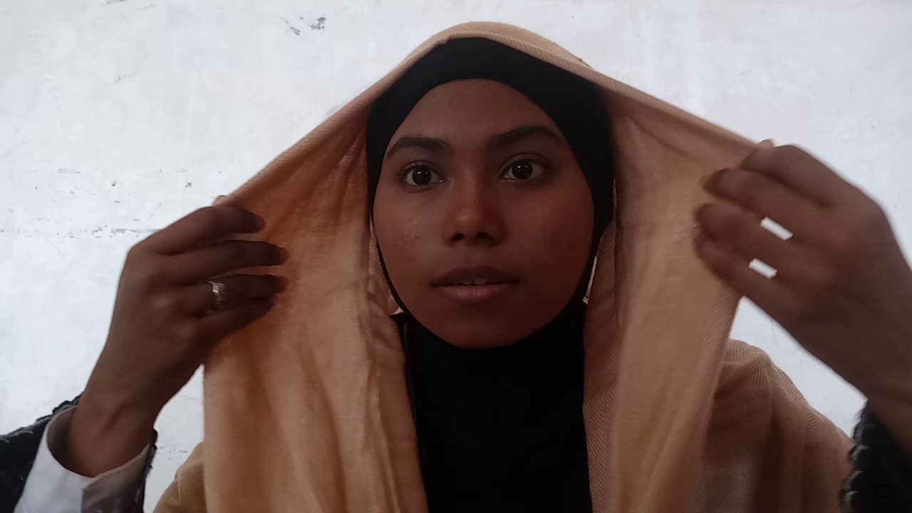 Tutorial Hijab Pashmina 