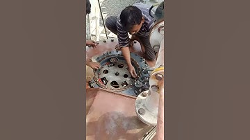 OLTC cleaning of 50mva 132/33kv transfer