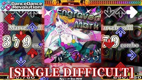 【DDR 2014】 Engraved Mark [SINGLE DIFFICULT] 譜面確認＋クラップ