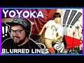 MORE COWBELL! Drummer Reacts to Yoyoka 'Blurred Lines' Drum Cover