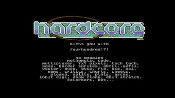 400 by Hardcore, C64 demo 1996