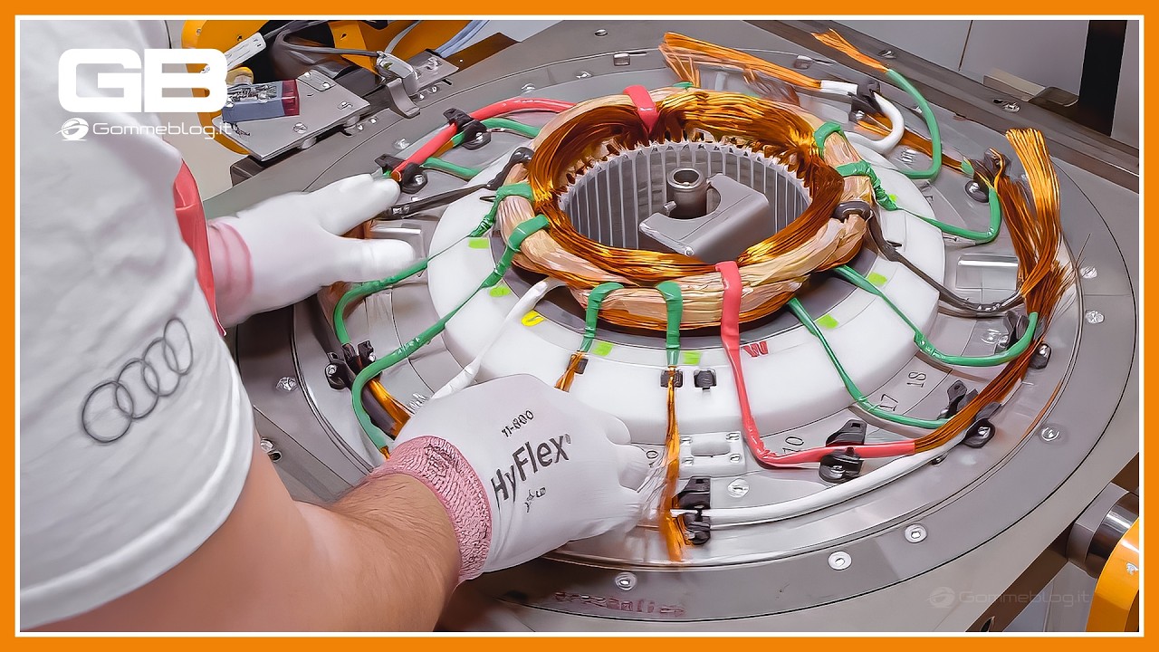 ОНИ НАШЛИ СЕКРЕТ ЭЛЕКТРОДВИГАТЕЛЯ AUDI e-tron Производство