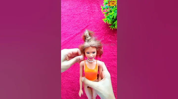 DIY Barbie Dress making with balloon | Barbie dress making idea | #Shorts | Sridevi Art.
