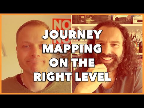 How to Journey Map on the right detail level?