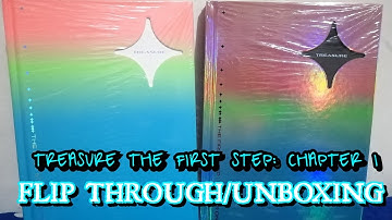 [FLIP THROUGH/UNBOXING] TREASURE THE FIRST STEP: CHAPTER 1 ALBUMS