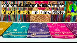 New Printed Binny Silk Sarees / Mayuri Garden screenshot 1