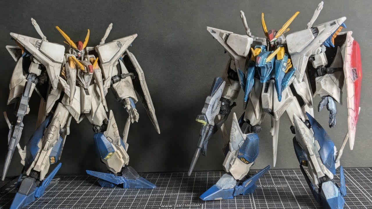 Painted candy toy: G-Frame FA 09 Xi Gundam (novel version color