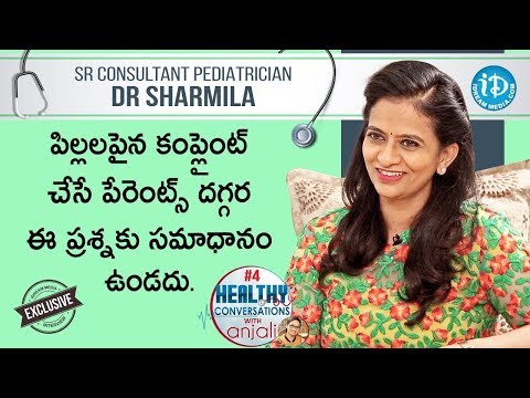 Sr Pediatrician Dr Sharmila Exclusive Interview | Full Video | Healthy Conversations with Anjali #5