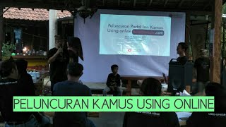 Peluncuran Portal Lan Kamus Using Online